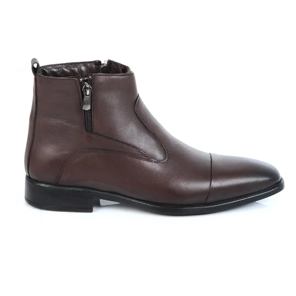 Crısso B429 Kauçuk %100 Deri Erkek Bot Ayakkabı - Resim 2