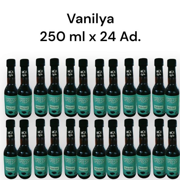 MCA Espresso Soğuk Kahve (VANİLYA) 250 ML x 24 adet