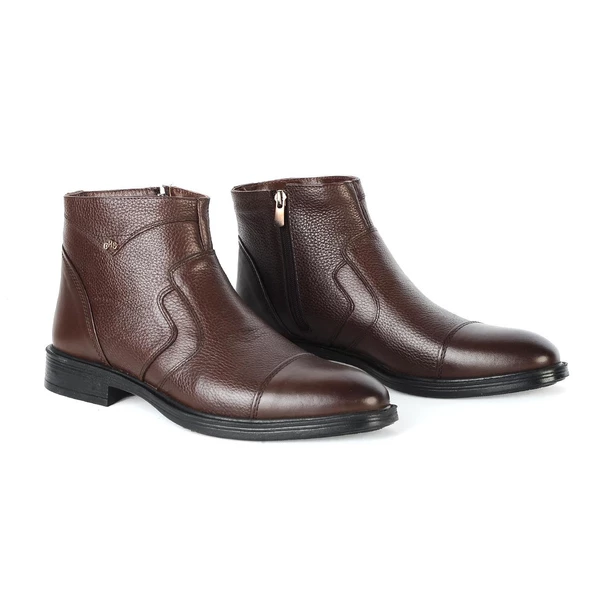 Crısso B443 Kauçuk %100 Deri Erkek Bot Ayakkabı - Resim 5