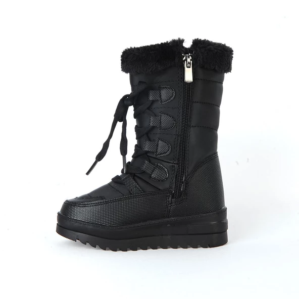 Twingo 995 Siyah Kürklü Kız Çocuk Bot - Resim 2