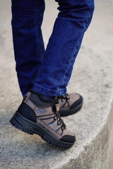 Bolimex 5080 Kahve Kürklü Erkek Çocuk Bot - Resim 2