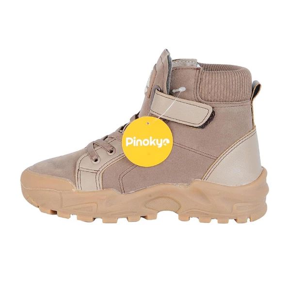 Pinokyo Bakü Kışlık Cırtlı Erkek Çocuk Bot - Resim 7