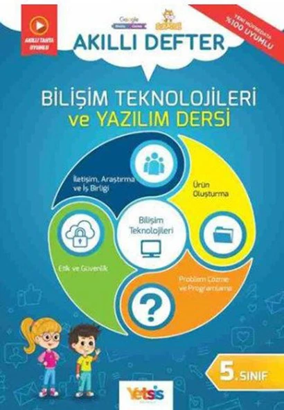 Yetsis 5.Sınıf Akıllı Defter Bilişim Teknolojileri ve Yazılım Dersi