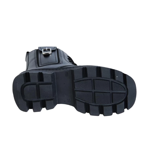 Pinokyo Londra Siyah Kışlık Kız Çocuk Bot - Resim 4