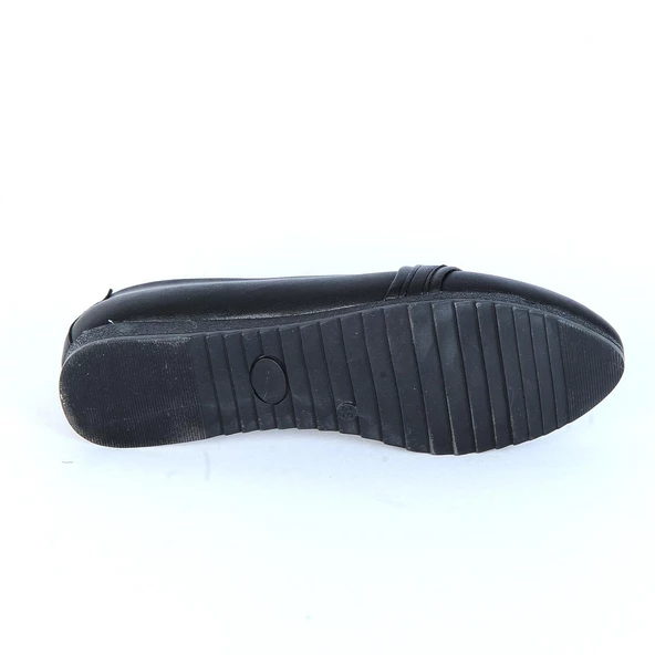 Alens 22-280 Siyah Kadın Babet Babet Ayakkabı - Resim 6