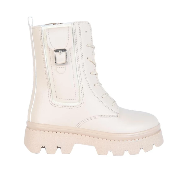 Pinokyo Londra Bej Kışlık Kız Çocuk Bot ürün görseli 1