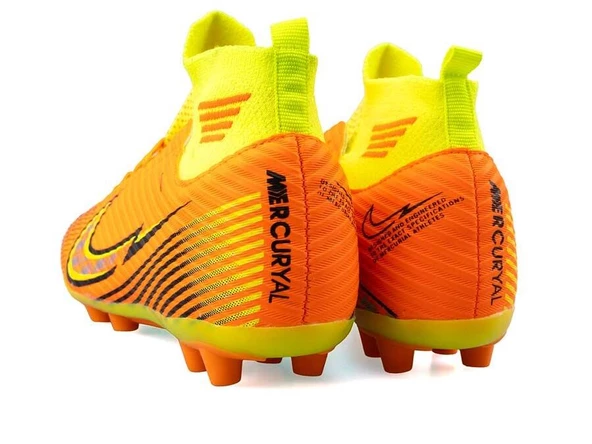 Twingo 585 Turuncu Krampon Erkek Çocuk Futbol Ayakkabı - Resim 3