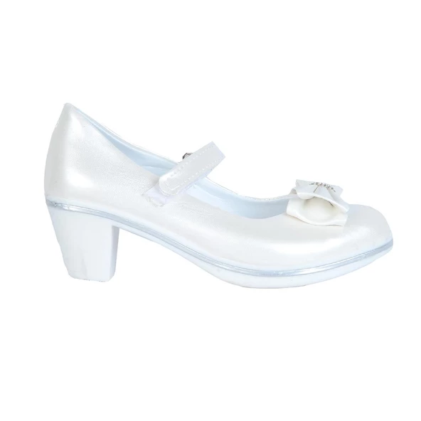 Alens Lunedi Rugan 4Cm Topuklu Kız Çocuk Ayakkabı - Resim 4