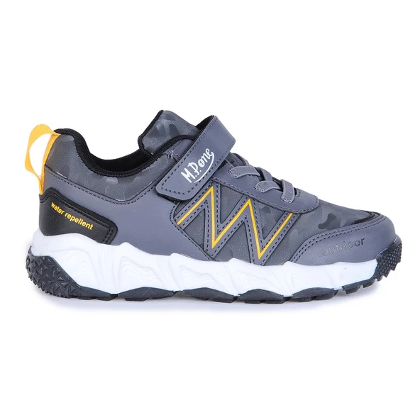 Mp 242-3331Ft Füme-Sarı Cırtlı Erkek Çocuk Spor Ayakkabı ürün görseli