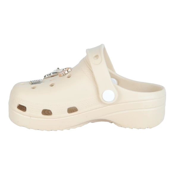 Apella E300-6 Bej Fiesta Eva Kız Çocuk Terlik - Resim 2