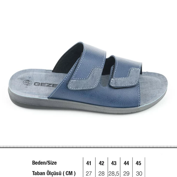 Gezer 15086 Silver Günlük Yazlık Erkek Terlik - 5