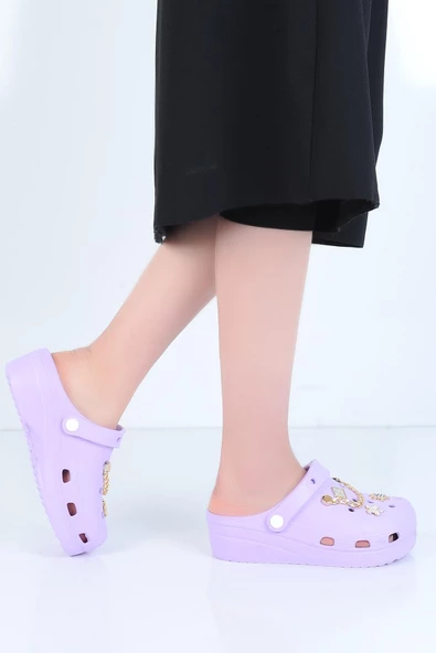 Apella E800-6 Fiesta Eva Kadın Taşlı Günlük Terlik ürün görseli 1