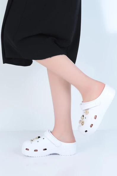 Apella E800-6 Fiesta Eva Kadın Taşlı Günlük Terlik - Resim 5