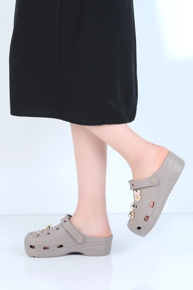 Apella E300-6 Vizon Fiesta Eva Kız Çocuk Terlik - Resim 2