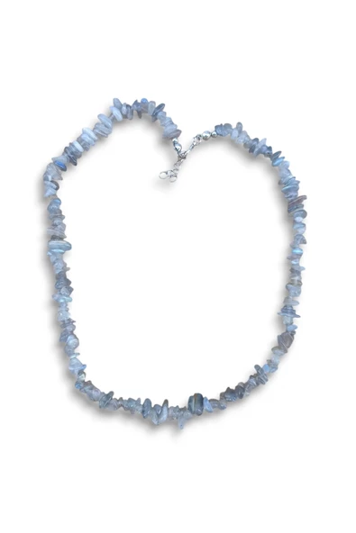 Işıltılı Kırıktaş Labradorit Kolye 347-4 - 2