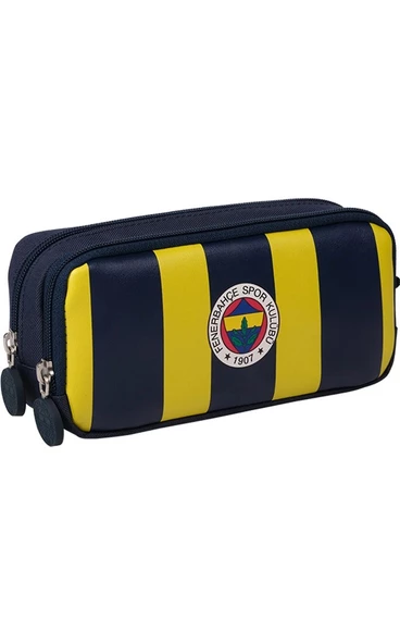 Me Çanta Fenerbahçe Çubuklu Çift Gözlü Kalemlik / 24786
