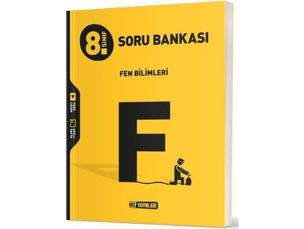 Hız Yayınları 8. Sınıf Fen Bilimleri Soru Bankası