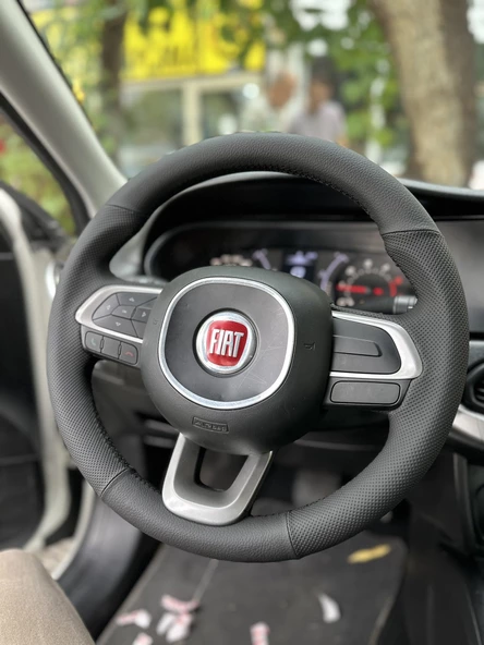 Fiat Egea Araca Özel Direksiyon Kılıfı 2015-2019 Arası Araçlara Uygundur - Resim 2