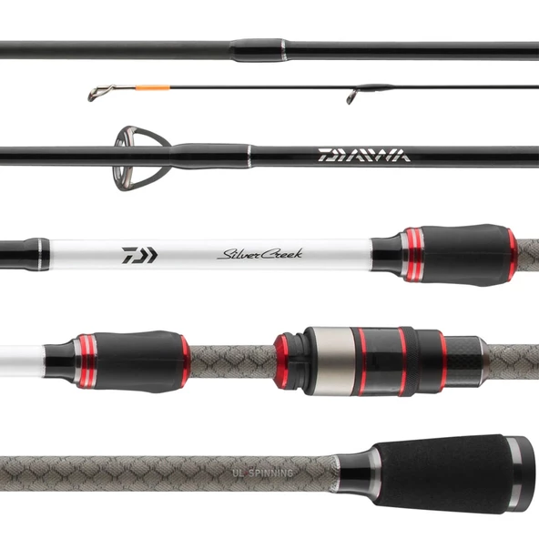 Daiwa Silver Creek 235 cm 3-14 gr LRF Kamış - Resim 2