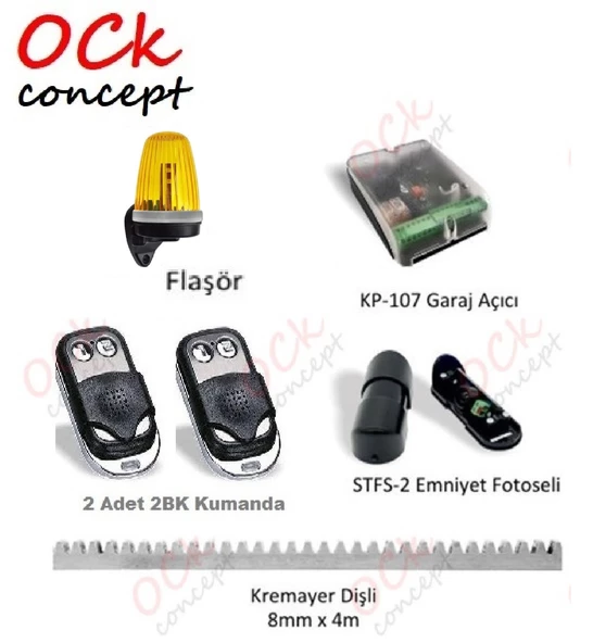 Cuppon CSG 600 Yana Kayar Kapı Motoru Seti - 3