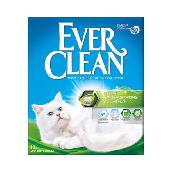 Ever Clean Extra Strong Kokulu Topaklanan Kedi Kumu 6 Lt ürün görseli