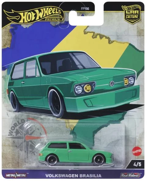 Hot Wheels Premium Car Culture Volkswagen Brasilia HRV82