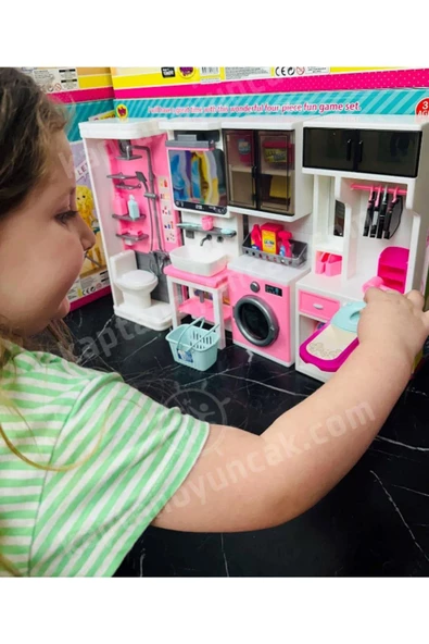 oydaş oyuncak 02386 Kutuda 4'lü Yeni Banyo Seti