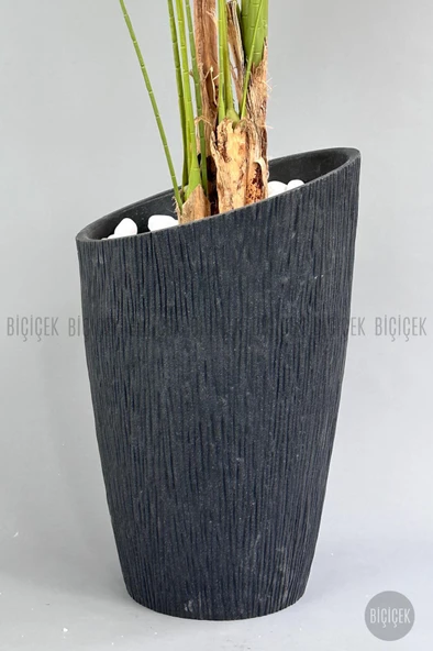 BİÇİÇEK   Yapay Areka Palmiyesi 250 cm lux dış mekan saksıda - Resim 5