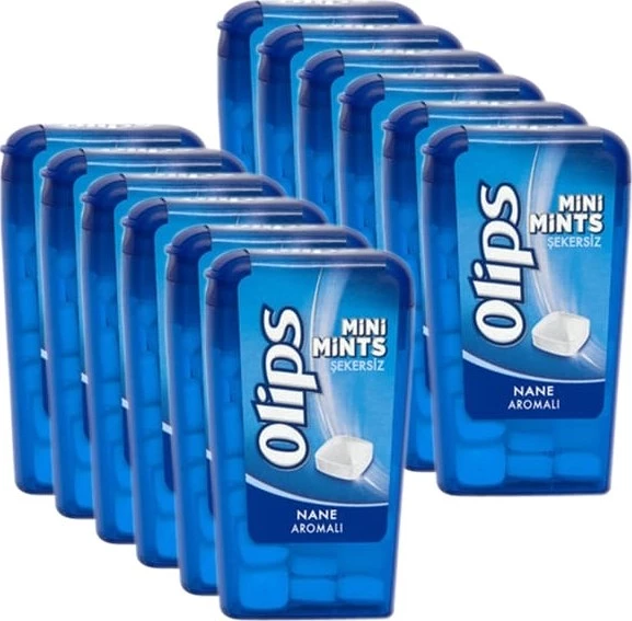 Kent Olips Mini Mints Naneli 12,5 gr x 12 Lİ ürün görseli
