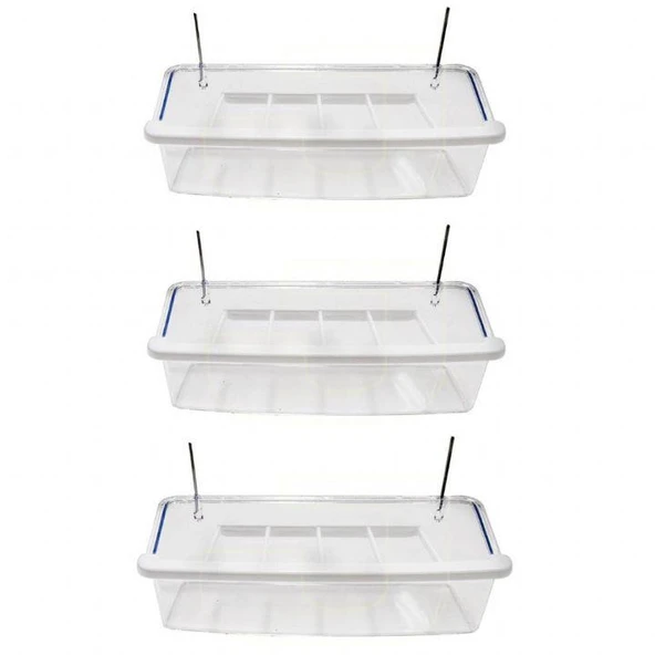 Salma Kuş Yemlik Bölmeli 15cm 1 Adet ürün görseli