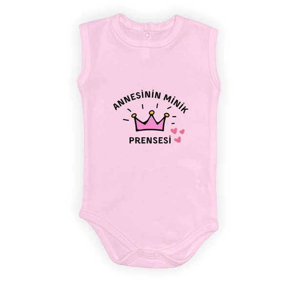 Annesinin Minik Prensesi Çıtçıtlı Body MNK0613 - 16