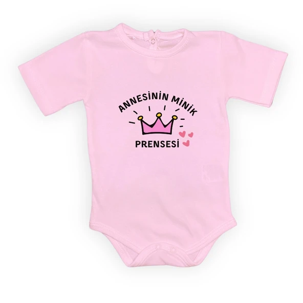 Annesinin Minik Prensesi Çıtçıtlı Body MNK0613 - 17