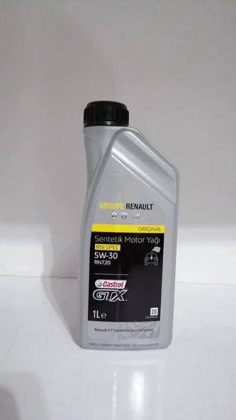 CASTROL GTX 5W-30 RN720 1LT MOTOR YAĞI RENAULT