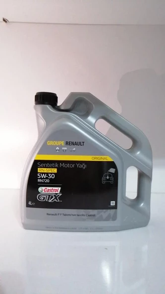 CASTROL GTX 5W-30 RN720 4LT MOTOR YAĞI RENAULT