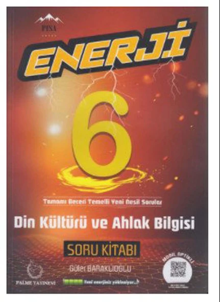 Palme 6.Sınıf Din Kültürü ve Ahlak Bilgisi Enerji Soru Kitabı