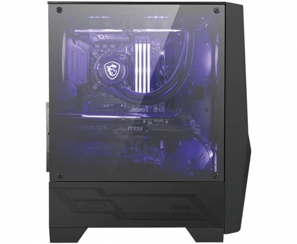 MSI MAG FORGE 100M TEMPERLİ CAM ATX GAMING KASA - Resim 3