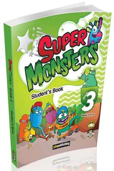 Yds Publishing 3.Sınıf Super Monsters Students Book-Activity Book