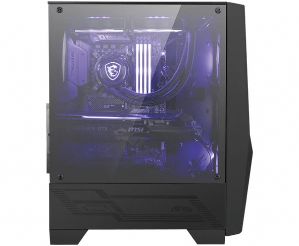 MSI MAG FORGE 100M TEMPERLİ CAM ATX GAMING KASA - 3