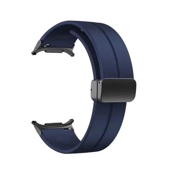 Gpack Samsung Galaxy Watch Ultra 47mm Kordon Silikon Ayarlanabilir Mıknatıslı HS24 - 3