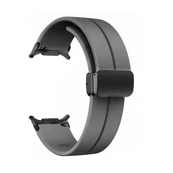 Gpack Samsung Galaxy Watch Ultra 47mm Kordon Silikon Ayarlanabilir Mıknatıslı HS24 - 6