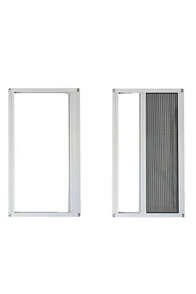Kamataş   Akordeon Pileli Pilise Pencere Sineklik Beyaz, 70x130 Cm., Istenilen Ölçüde