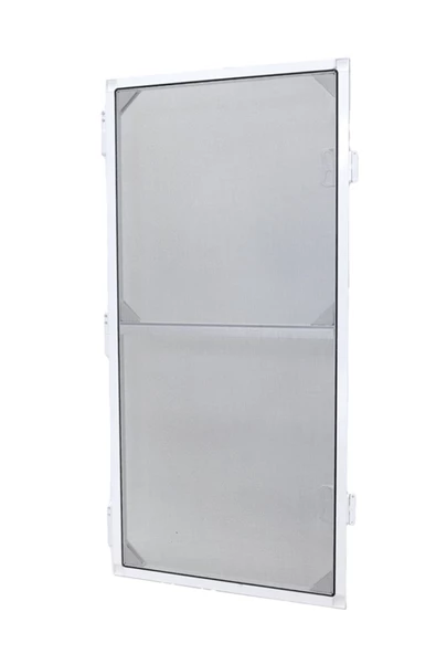 Kamataş   Menteşeli Yırtılmaz Kapı Kedi Sinekliği (Pet Tül) Beyaz 90X210 Cm. Özel Ölçü Verebilirsiniz. - 4