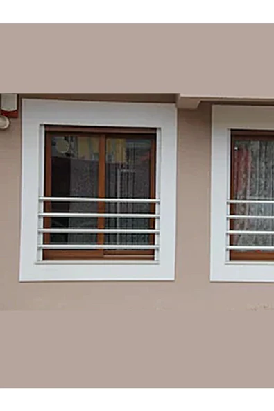 Kamataş   Alüminyum Pencere Korkuluk Çocuk Emniyet Korkuluk Fransız Pencere 150Cm - 2