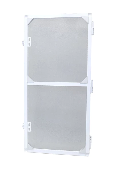 Kamataş   Menteşeli Kapı Sinekliği Beyaz (En: 0-90 Cm. Boy: 0-210 Cm) Istenilen Ölçüde