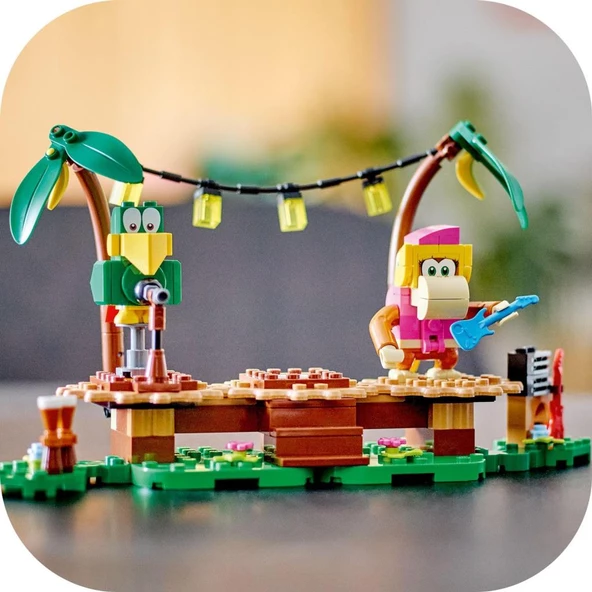 LEGO® Super Mario Dixie Kong'un Orman Konseri Ek Macera Seti 71421 - 4