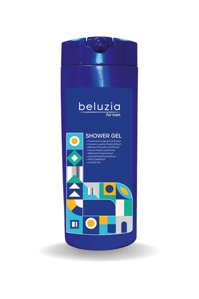 BELUZİA Erkek Vücut Bakım Şampuanı Ve Duş Jeli 300 Ml
