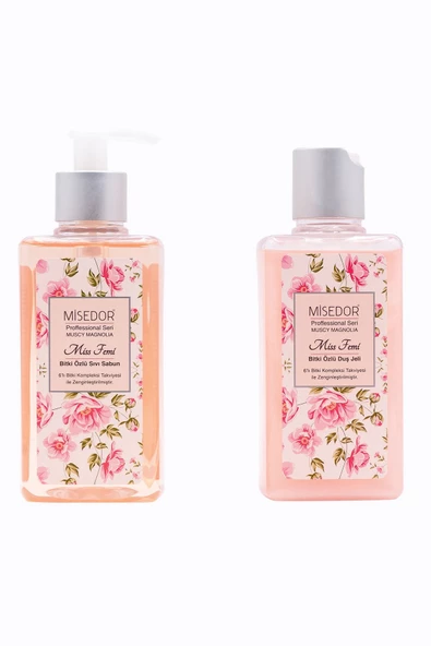 MİSEDOR 2'li Set Sıvı Sabun Ve Duş Jeli 400 ml - 2