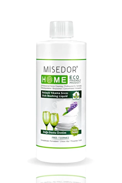 MİSEDOR Doğal Bulaşık Yıkama Sıvısı 500 Ml - 2