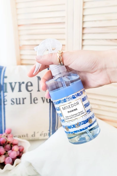 MİSEDOR 2 Li Set Beyaz Sabun Ve Marine Oda Kokusu Ve Çamaşır Spreyi 330 ml - 4