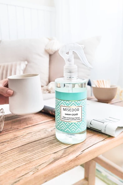 MİSEDOR 2 Li Set Gold Amber Ve Saray Çiçeği Oda Kokusu Ve Çamaşır Spreyi 330 ml - 5